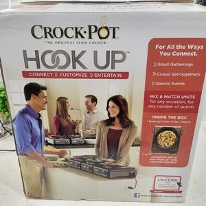 Crockpot Hook Up 2 Quart Black